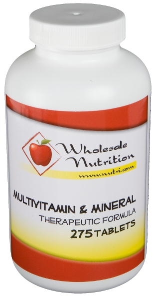 Multivitamin & Mineral Formula (275 tabs)