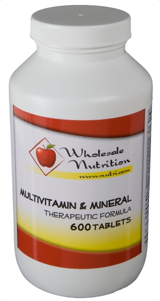 Multivitamin & Mineral Formula (600 tabs)